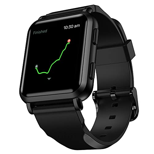 Noise Colorfit Nav Plus Smartwatch With Built-In Gps, High Resolution Display, 30 Sports Modes, Stress & Sleep Monitor, Ip68 Waterproof – Stealth Black