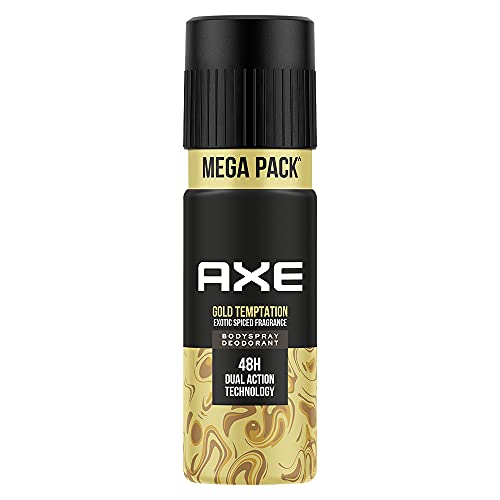 Axe Gold Temptation Long Lasting Deodorant Bodyspray For Men 215 Ml