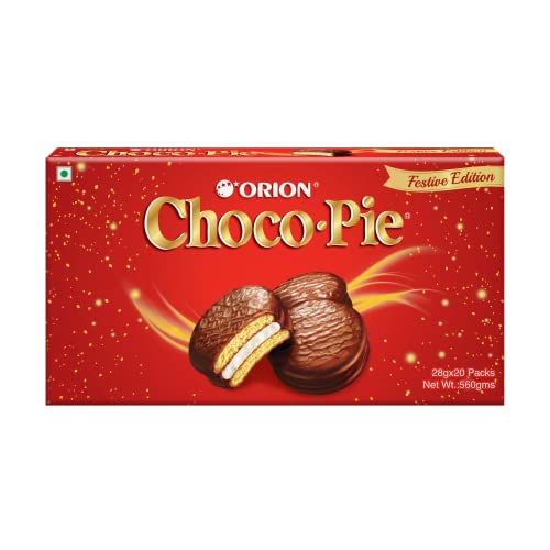 Orion Chocopie Festive Gift Pack (20 Pies)|Premium Chocolate Gift Pack | Rakhi Gift Pack