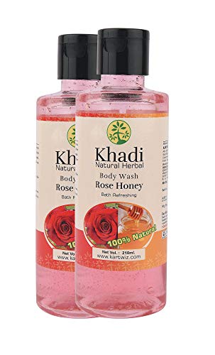 Natural Herbal Rose And Honey Soothing Body Wash (420 Ml)