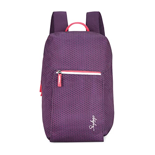 Skybags Unisex Purple Oxford 10L Backpacks