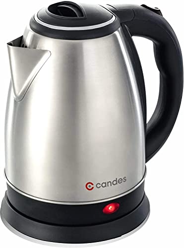 Candes Boiler Electric Kettle With Stainless Steel Body, 2 Litres Boiler For Water, Instant Noodles, Soup