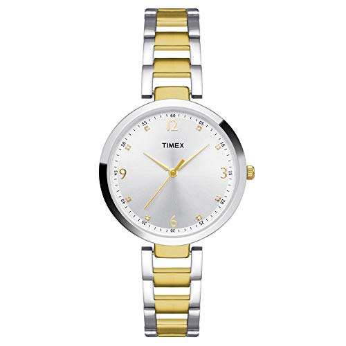 Timex Fashion Analog Silver Dial Women’S Watch-Tw000X200