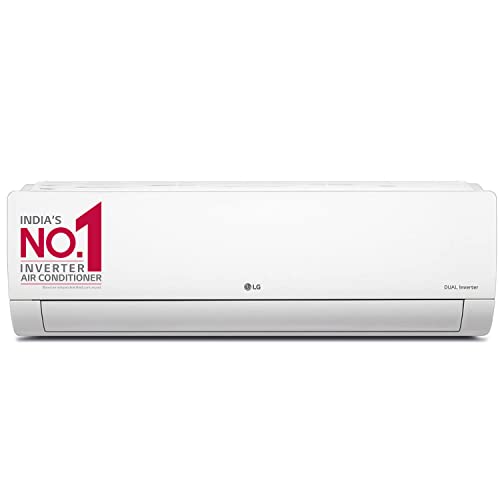 Lg 1.5 Ton 5 Star Ai Dual Inverter Split Ac (Copper, Super Convertible 6-In-1 Cooling, Hd Filter With Anti-Virus Protection, 2022 Model, Ps-Q19Ynze, White)