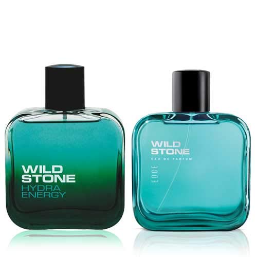Wild Stone Edge And Hydra Energy Perfume For Men,50 Ml Each(Pack Of 2)