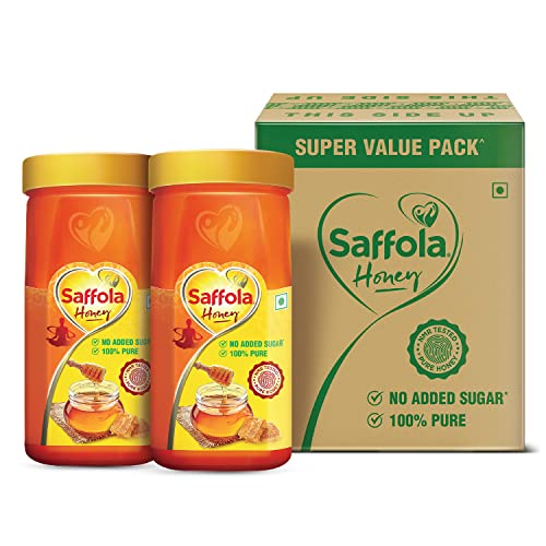 Saffola Honey, 100% Pure Nmr Tested Honey, 1.5Kg (Super Saver Pack)