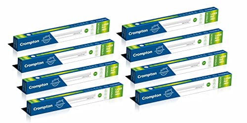 Crompton Laser Ray Neo 1 Feet 5W Led Batten (Warm White) – Pack Of 8