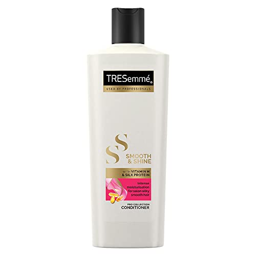 Tresemme Smooth & Shine Conditioner 340 Ml, With Biotin & Silk Proteins For Silky Smooth Hair – Deeply Moisturises Dry & Frizzy Hair, For Men & Women